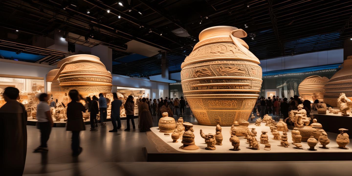 焦作市博物馆盛大启幕汉代陶仓楼专题民俗展,穿越千年感受古韵风情